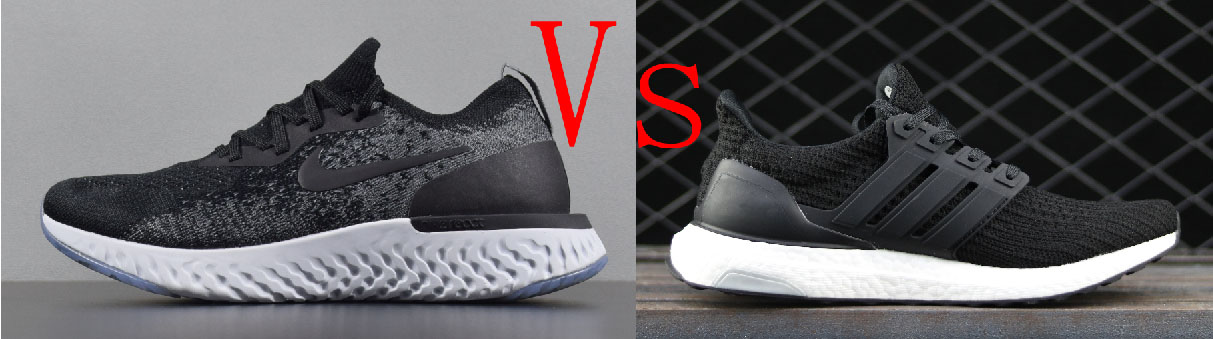 nike react vs adidas ultra boost